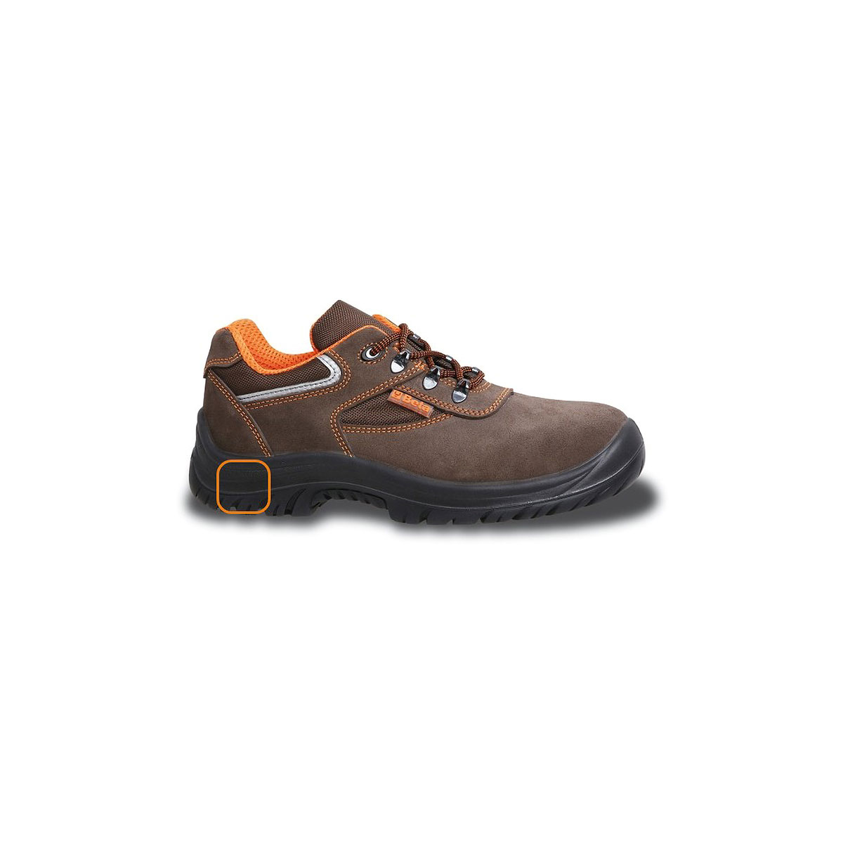 Scarpa in pelle scamosciata idrorepellente con inserti in nylon Art. 7254NA  S3 SRC Beta